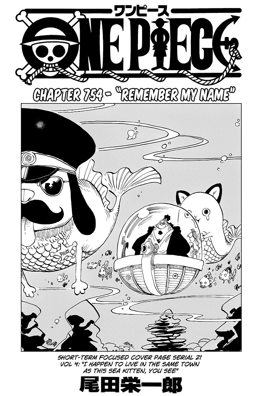 One Piece, Chapter 754 image 02